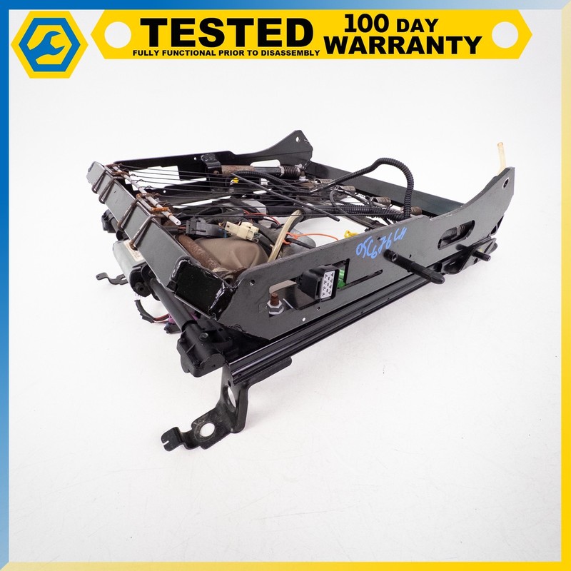 2005 CHEVROLET CORVETTE C6 FRONT LEFT SEAT TRACK FRAME ADJUSTER MOTOR OEM