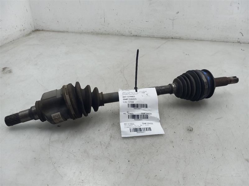 12-19 TOYOTA PRIUS C 1.5L FWD AT DRIVER SIDE FRONT AXLE SHAFT