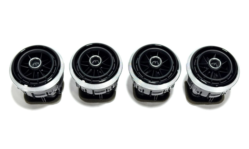 📌 2015-2017 AUDI A3 CONVERTIBLE AIR VENT DASHBOARD AIR VENTS SET OF 4 OEM