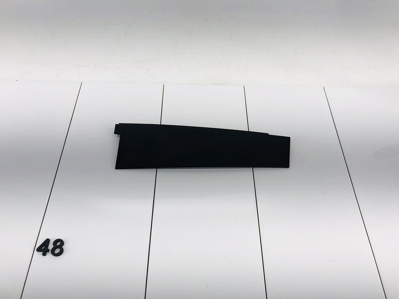 12-19 FIAT 500 LEFT DRIVER SIDE EXTERIOR DOOR PILLAR MOLDING COVER OEM
