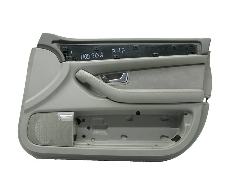 03-10 AUDI D3 A8 A8L S8 FRONT RIGHT PASSENGER SIDE DOOR PANEL TRIM COVER 110320A