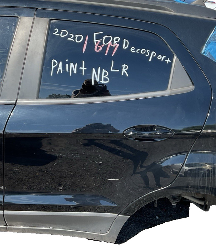 Ford Ecosport 2018-2022 Rear Left Door Assembly Black
