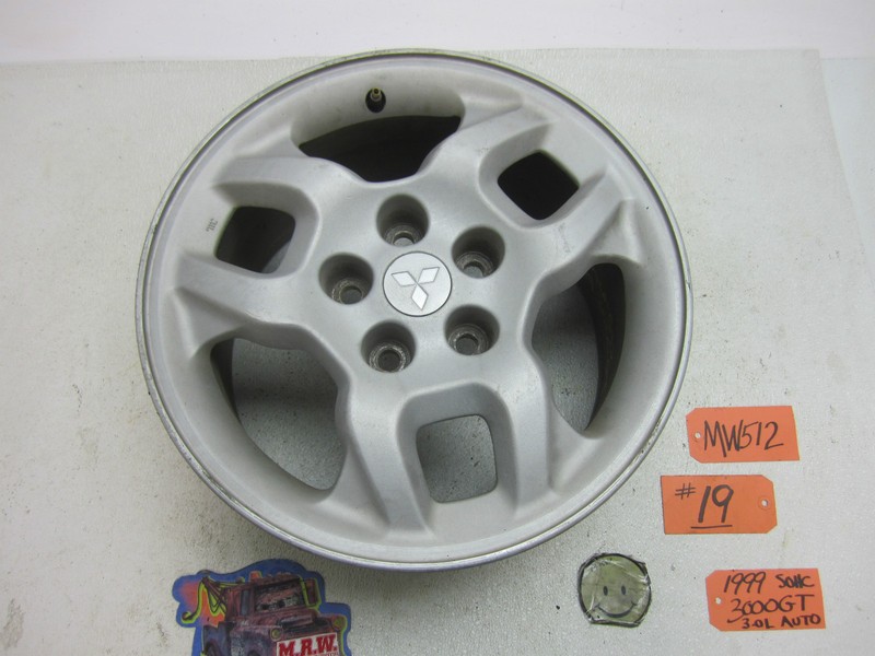 WHEEL RIM for 97-99 3000GT ALLOY ALUMINUM 5 LUG 16 X 8 INCH USED CAR SPARE 19
