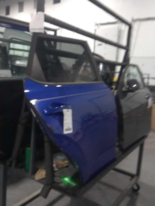 2021 Kia Soul Rear Right Door Blue 699848 71K Miles OEM Used Parts