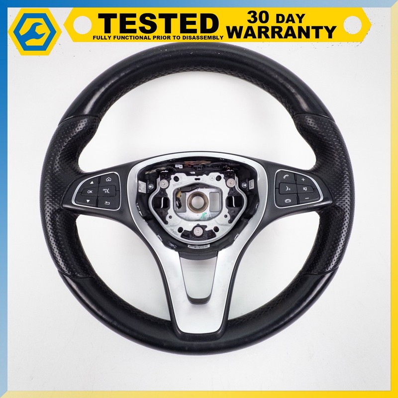 15-18 Mercedes C300 W205 MULTIFUNCTION STEERING WHEEL OEM