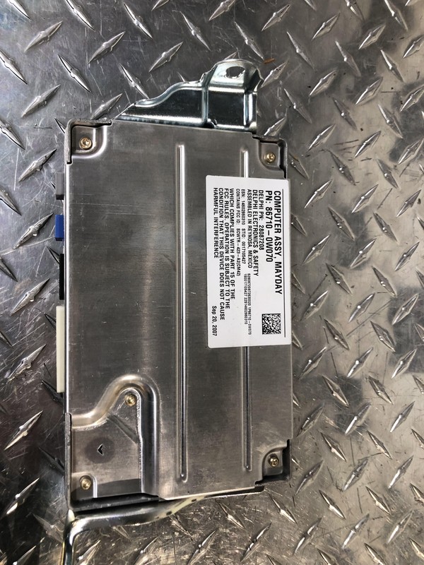07-09 Lexus LS460 86710-0W070 Mayday Module Oem Tested