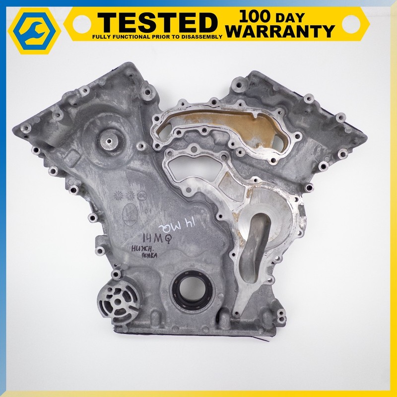 14-19 MASERATI QUATTROPORTE GHIBLI 3.0L V6 ENGINE MOTOR FRONT TIMING COVER OEM