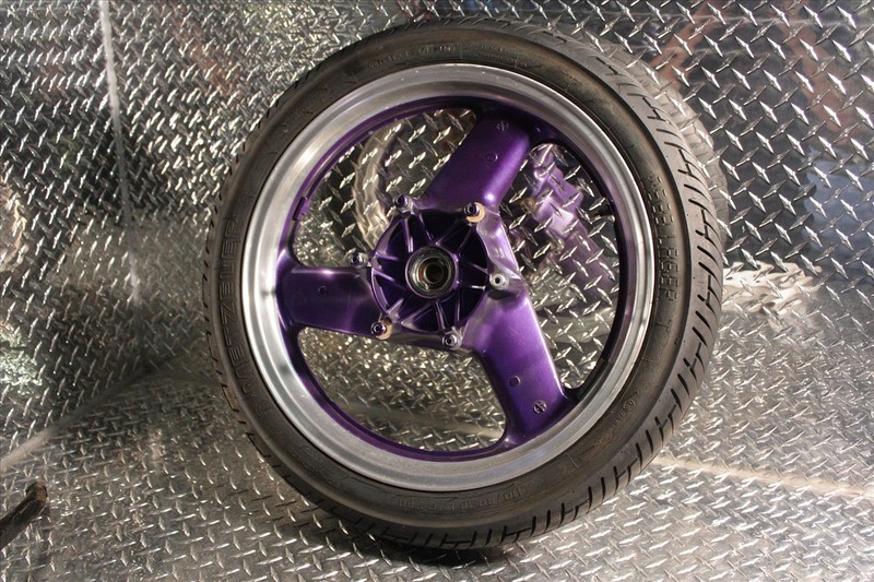 1991 HONDA ST 1100 FRONT WHEEL RIM with METZLER TIRE ST1100 91