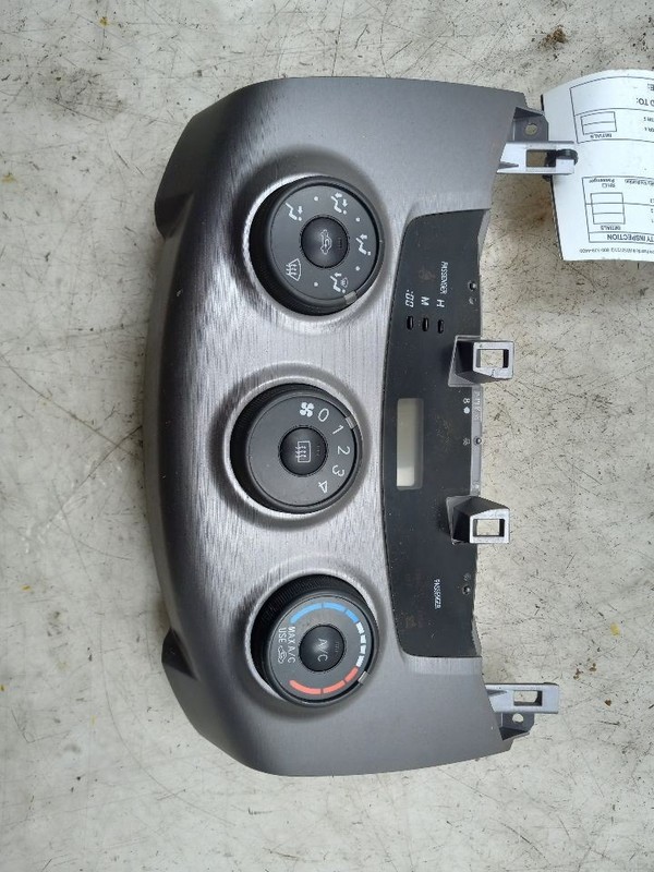 06 07 08 09 10 11 12 TOYOTA RAV 4 MANUAL TEMPERATURE CONTROL