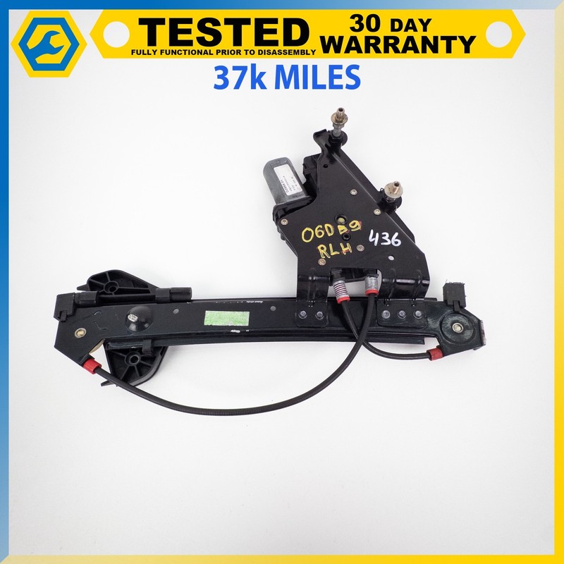 05-16 ASTON MARTIN DB9 DBS VOLANTE REAR LEFT QUARTER WINDOW REGULATOR MOTOR OEM