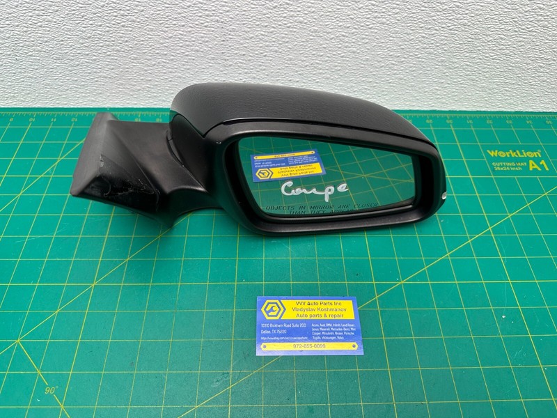 14-20 BMW F32 428 430 RIGHT PASSENGER SIDE REAR VIEW DOOR MIRROR Black 475 OEM