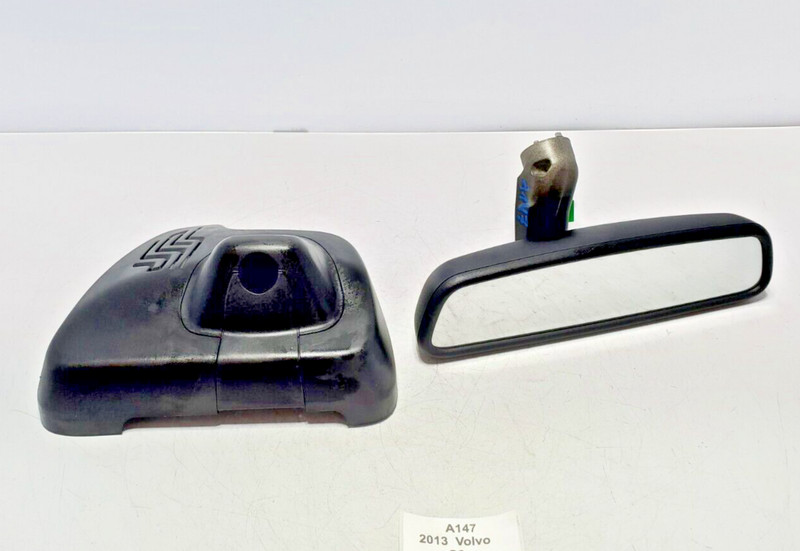 ✅ 2010-2018 OEM Volvo S60 S80 V60 Interior Rear View Mirror Black W/ Trim