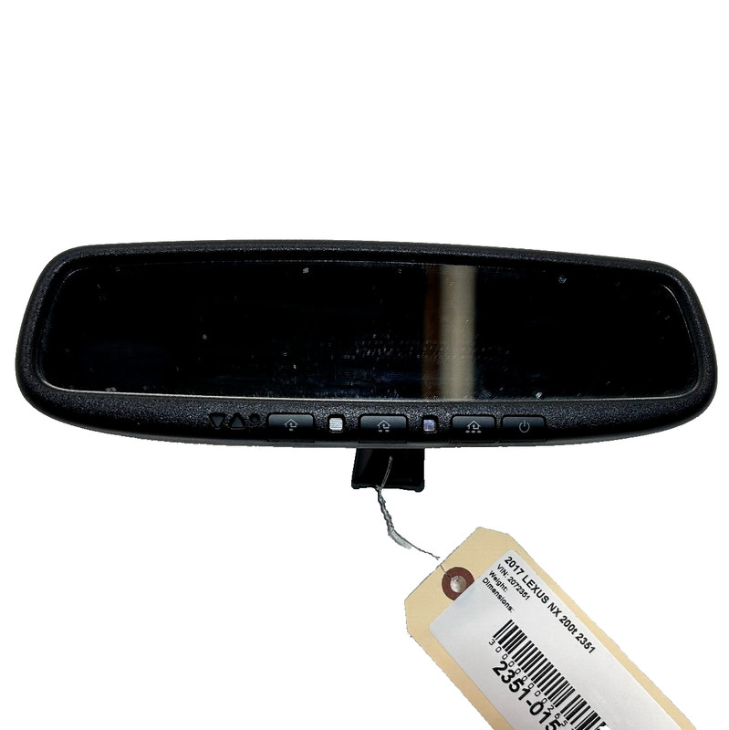 2015-2017 LEXUS NX200T REAR VIEW INTERIOR MIRROR AUTOMATIC DIMMING OEM