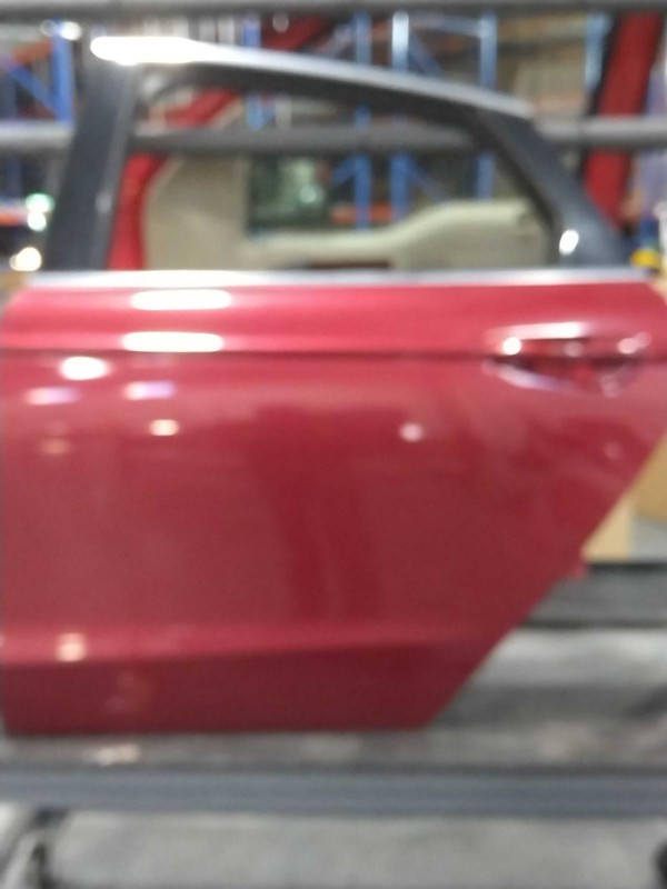 2013 Ford Fusion Rear Left Door Red 606584 Used 133K Miles OEM