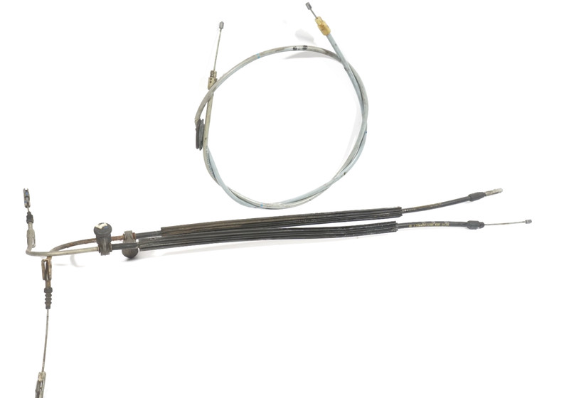 2008 - 2011 MERCEDES BENZ C300 W204 PARKING EMERGENCY BRAKE CABLE SET OF 3 OEM