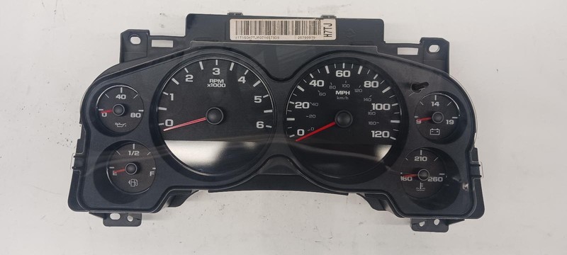 07-'11 CHEVROLET SILVERADO 1500 Speedometer 104k miles OEM