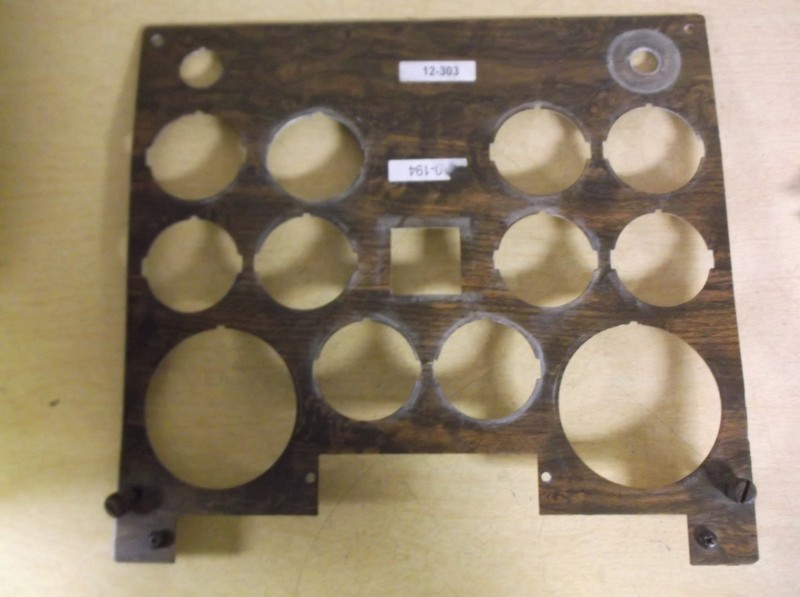 International Wood-Grain Vintage Dash Switch Gauge Panel Bezel *FREE SHIPPING*