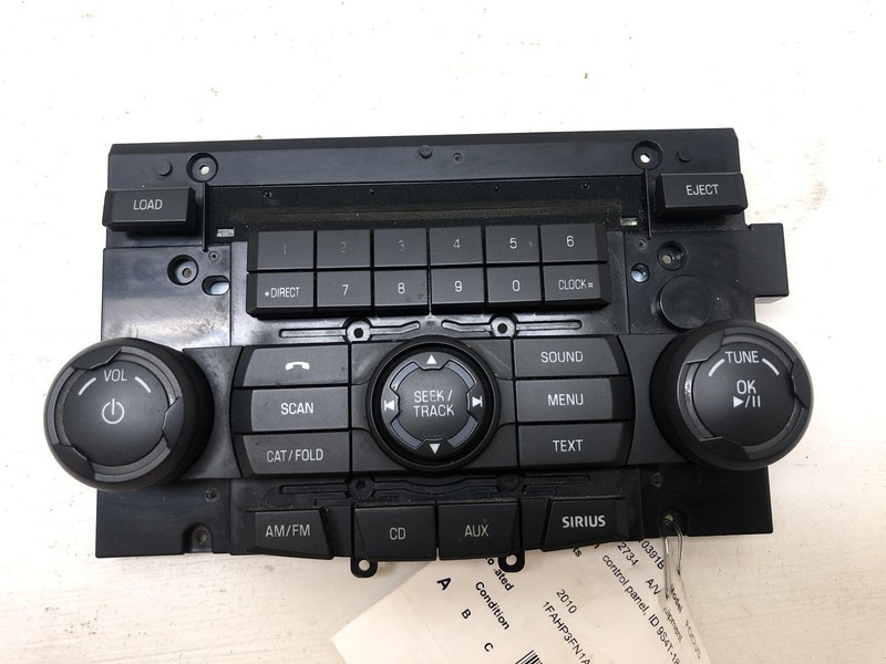 09-'11 FORD FOCUS radio control panel OEM 1 Year Wnty!