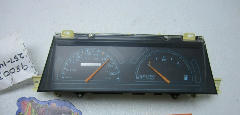 SPEEDOMETER CLUSTER ODOMETER FBA 25085759 157K 1988 1989 88 89 CHEVY CORSICA