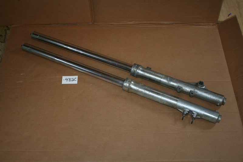 1983 Kawasaki KX250 Front Suspension Fork Tubes OEM 83