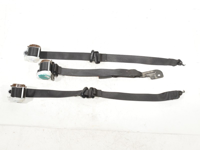 2015-2020 Ford F150 SuperCrew REAR Side Outer Seat Belt Retractor Black SET of 3