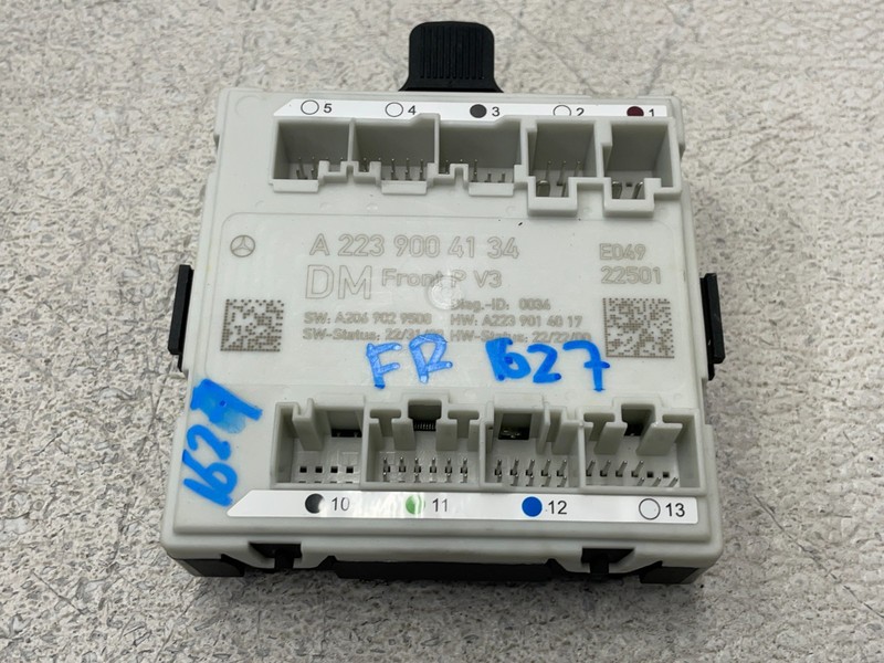 23 24 25 Mercedes EQS450 SUV X296 Front Right Pass Door Control Module 1627 OEM