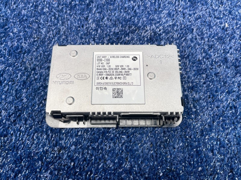 2016–2019 Hyundai Sonata Wireless Charging Module OEM 95560-C1000