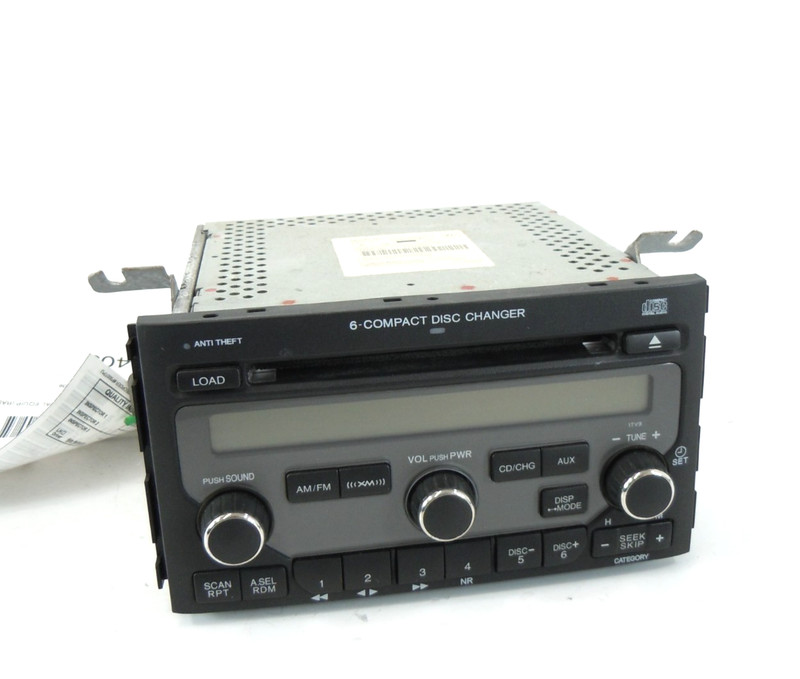 2006-2008 Honda Pilot AM FM Radio CD Disc MP3 Player Receiver OEM