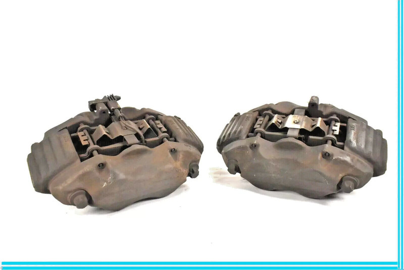 07-14 Mercedes W221 S550 CL550 RWD Front Left & Right Brake Calipers Set OEM