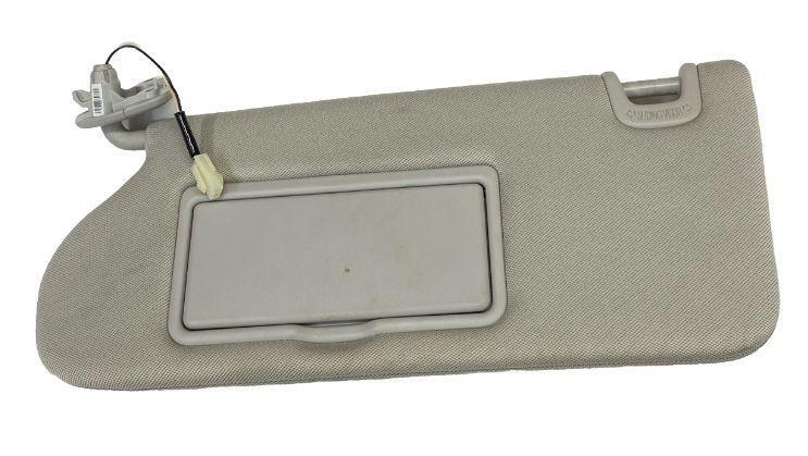 Nissan Murano sun visor 2019 to 2023 left side illuminated gray OEM 964019UF0C