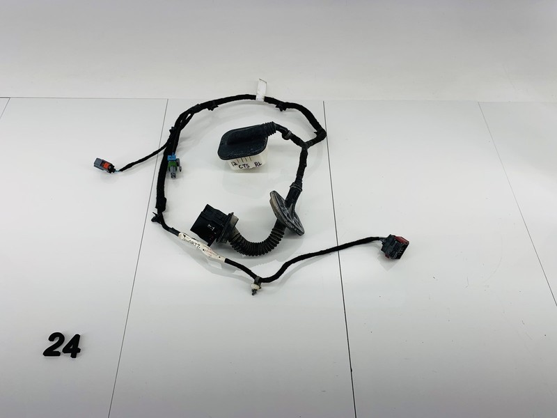 10-14 CADILLAC CTS REAR LEFT DRIVER SIDE DOOR WIRE WIRING HARNESS CABLE OEM