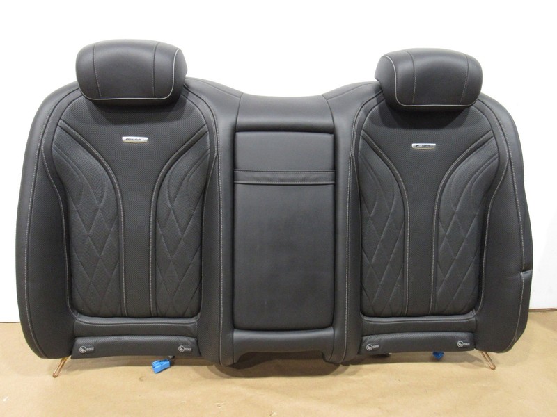 14-17 Mercedes S63 C217 2015 Coupe Rear Upper Back Seat W/ Headrest Armrest :O