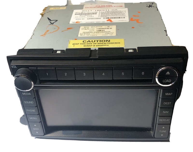 2908 2909 Ford Taurus MercuryRadio 6 Cd Gps Navigation 8G1T-18K931-GA DMC11?