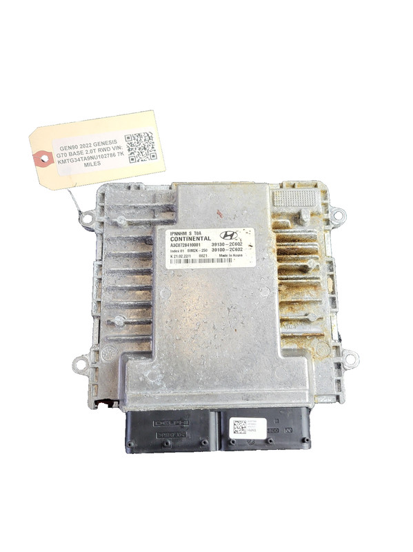 Used Oem Genesis G70 ECM ECU Engine Control Module Unit 2022-2023 G70 2.0L RWD