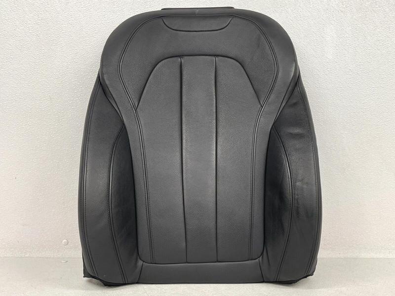 ⭐14-18 BMW X5 F15 SPORT FRONT LEFT UPPER SEAT CUSHION HEATED BLACK OEM LOT2327