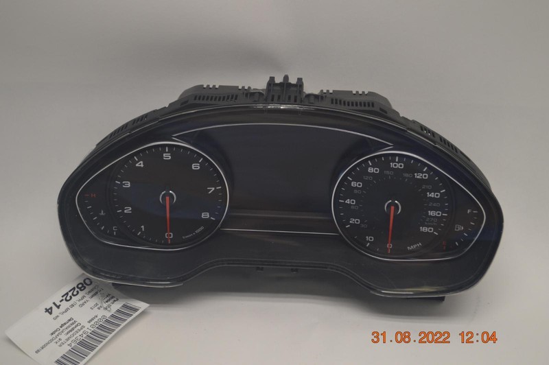2013-2014 AUDI A8 3.0L INSTRUMENT CLUSTER GAUGE SPEEDOMETER MPH OEM