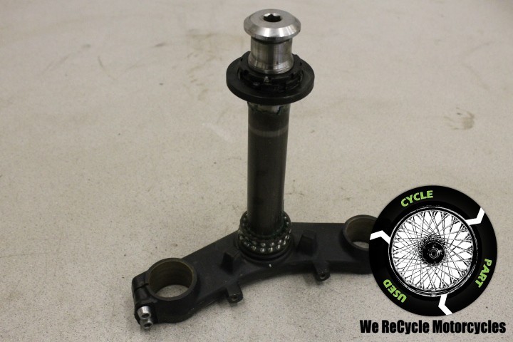 09 KAWASAKI EX 650 NINJA LOWER TRIPLE TREE CLAMP STEERING STEM OEM EX650