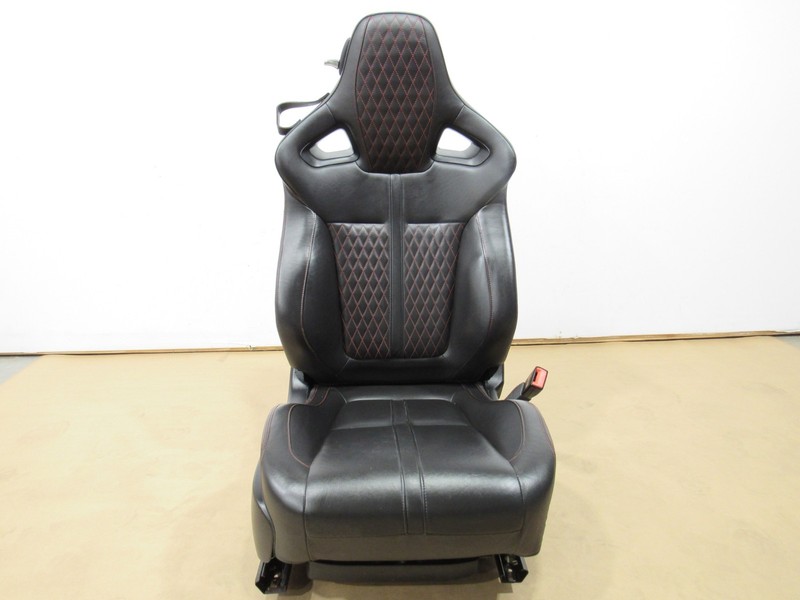 10-15 Jaguar XK XKR 2014 Front Right Seat Cushion Assembly Red Stitching |:M