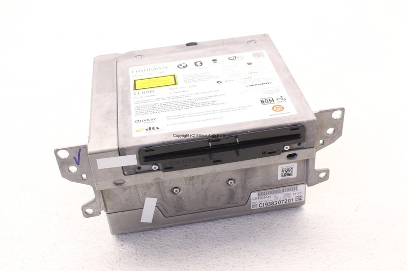 BMW 335i F30 14 15 RADIO AUDIO RECEIVER 2 DIN W/O DVD CHANGER 65129383072 OEM