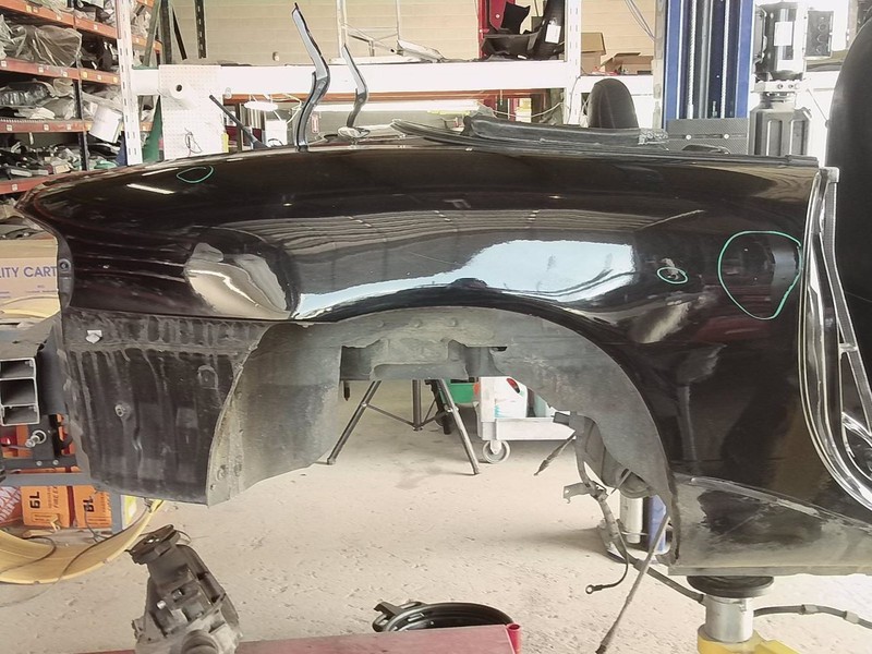 99-00 Mazda Mx-5 Miata NB Passenger Right Rear Quarter Panel Assembly