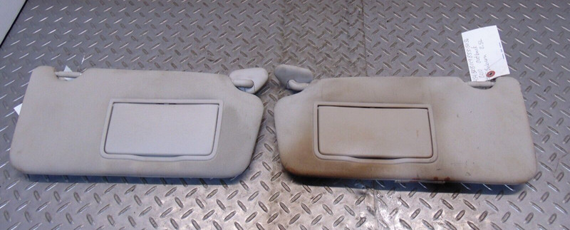 2010-2014 SUBARU OUTBACK SUN VISOR Left DRIVER & Right PASSENGER Set Oem