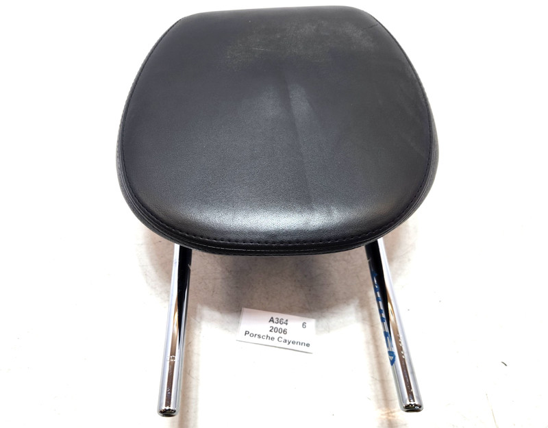 ✅05-10 OEM Porsche Cayenne 955 957 Front Right Passenger Headrest Leather Black*