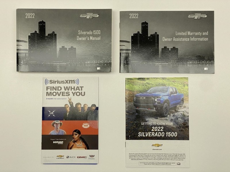 Owners Manual 2022 Chevrolet Silverado 1500 86659
