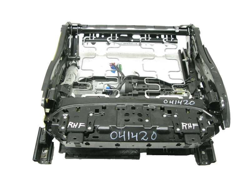 07-13 BMW E70 X5 FRONT RIGHT PASSENGER SIDE SEAT FRAME RAIL TRACK MOTOR OEM 0414