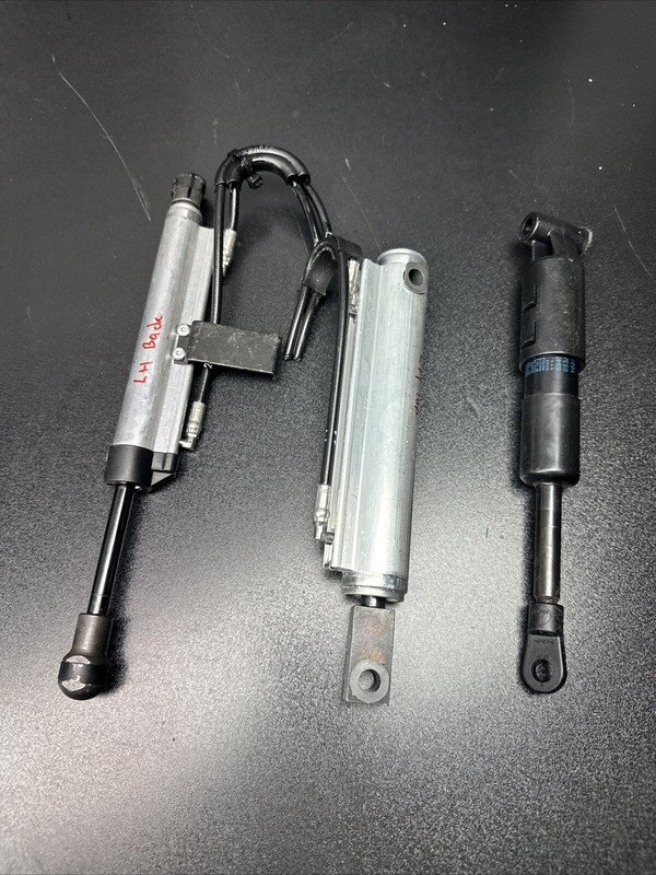 07-15 Jaguar X150 XK XKR Left Side Convertible Top Roof Tension Rod Cylinder Set