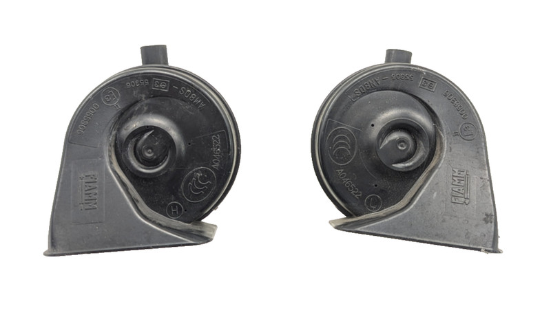 06-13 BMW E90 E92 335i 328i 13-15 X1 HIGH LOW HORN PAIR SET LEFT & RIGHT
