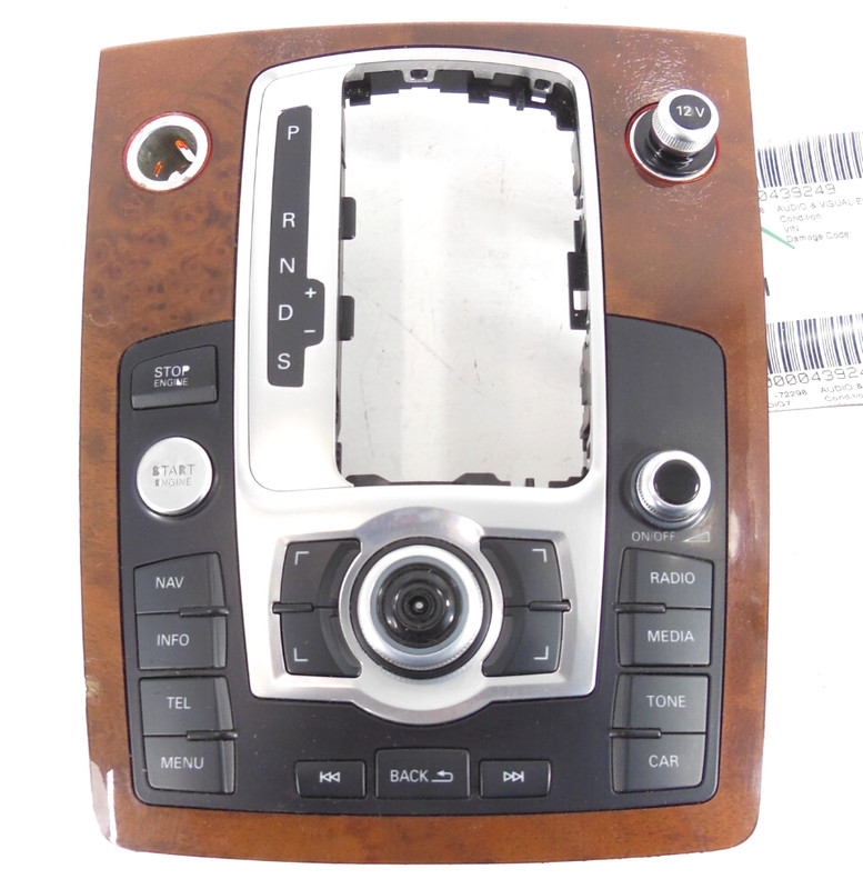 2013-2015 Audi Q7 Dashboard Radio Trim Multi Media Interface OEM 4L0919611