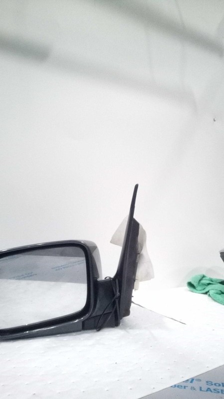 2005 Honda Pilot Left Power Door Mirror Assembly - Grey, Used, 216K Miles