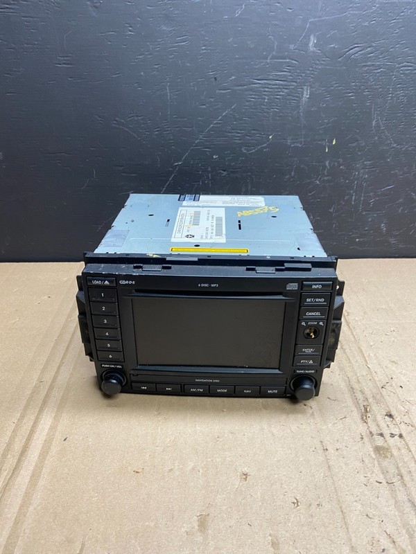 2005 2007 Jeep Dodge Chrysler Screen Display CD Player Satellite Radio AB8875 DG