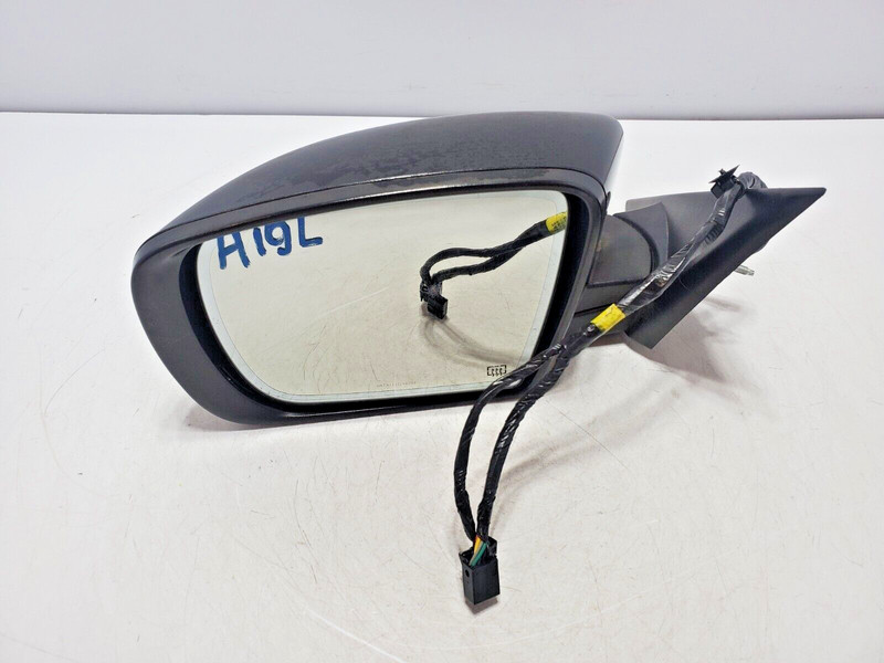 ✅ 14-17 OEM Maserati Ghibli M157 Front Left Side Mirror Door Rear View Black